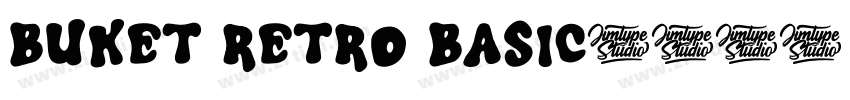 Buket Retro Basic字体转换